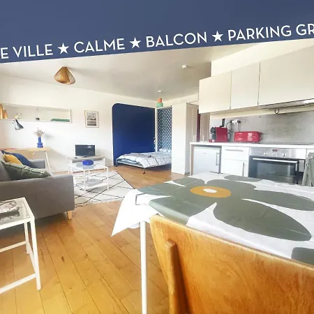 Ferienwohnung Le Balcon Rouge Noisy-le-Sec Exterior foto